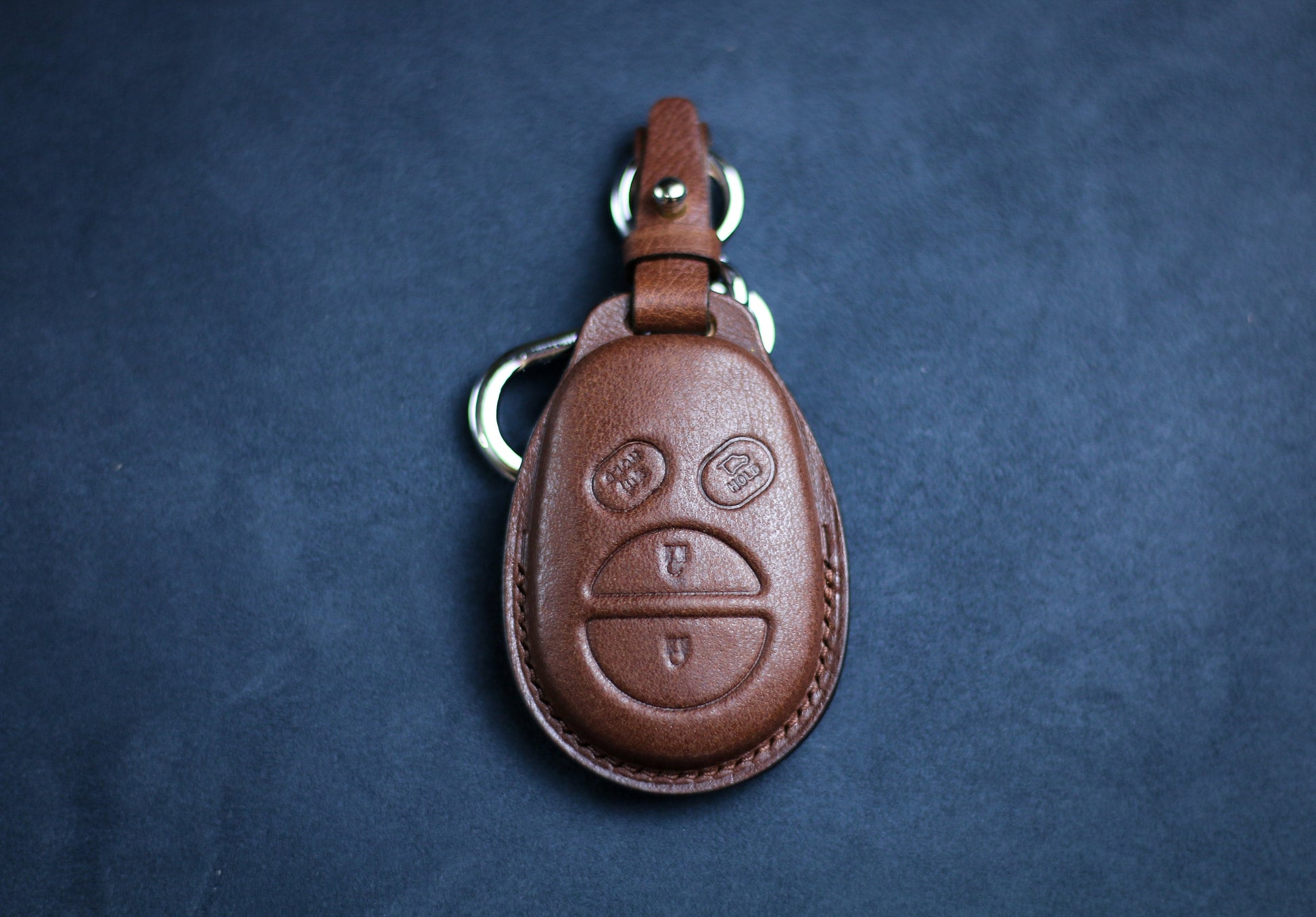 For Toyotas 2018 2019 Tundra Tacoma Sequoia Sienna Highlander Rav4 Camry Leather Key Fob Cover Case Remote Holder Toyotas Accessories