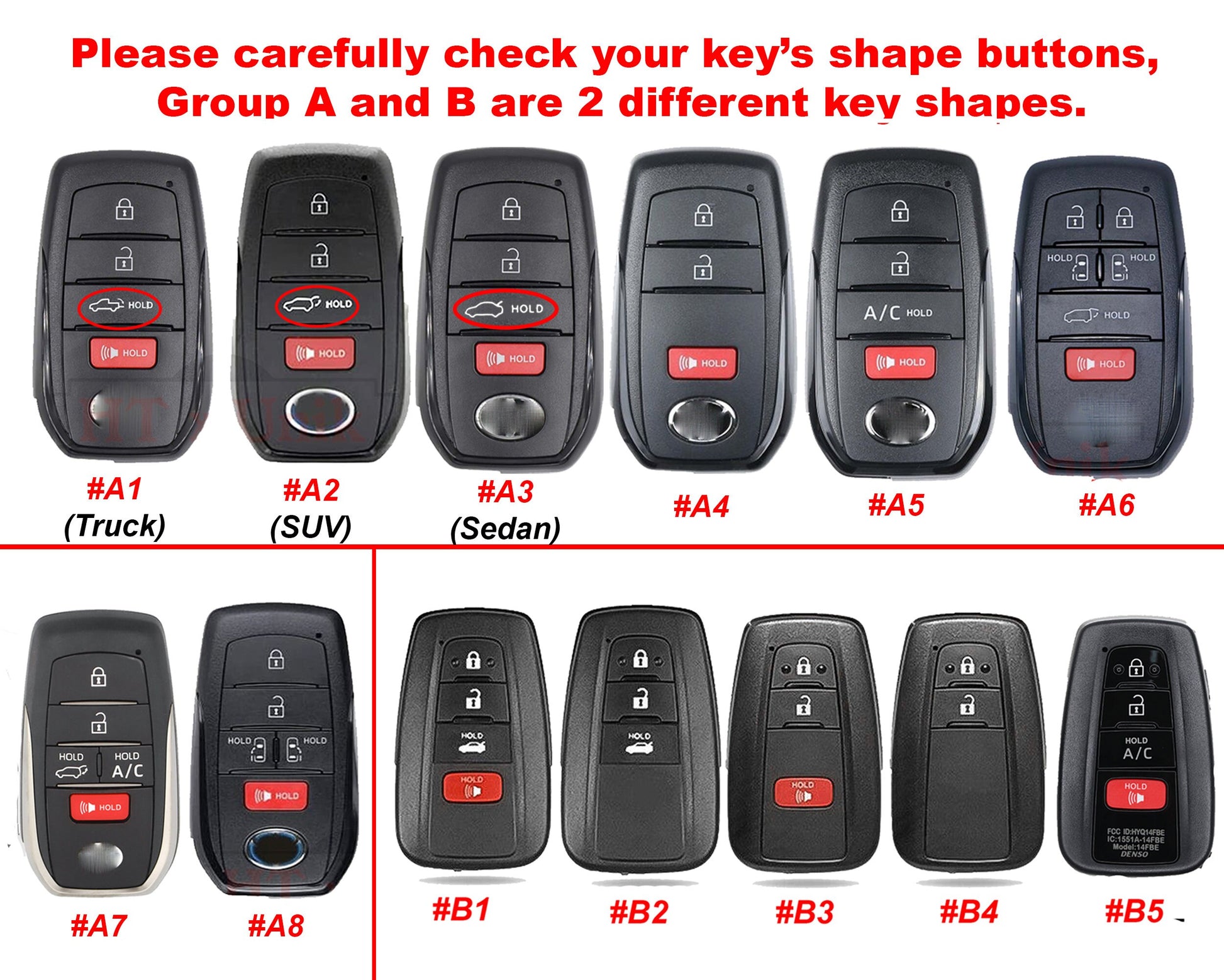 Customized Emblem Cover For 2024 Tundra Key Fob Case 2023 4Runner Remote Sr5 Premium 4 Runner Trd Pro OffRoad Sport Limited Suv Tundra Case