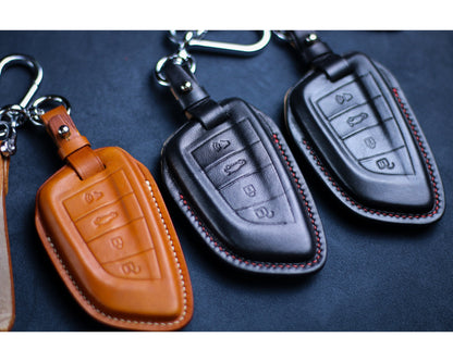 Key Cover For 2024 GR Supra TRd A90 MK4 MK5 GR86 Leather Case 2021 2022 2023 GR Supra Remote Holder, Supra GR A90 A91 J29 Holster