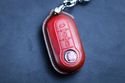 Key Cover For Fiatt 500 500X 500L 2017 2018 2019 2020 Panda Punto Brava Key Fob Cover Case, Fiatt Remote Holder Keychain Accessories