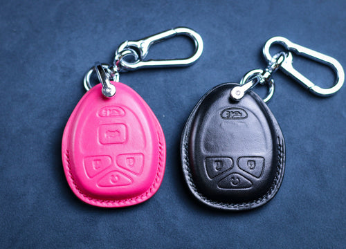 for Chevy Traverse Cobalt Malibu Buickk Solstice Saturn Aura G-M-C Sierra Yukon Silverado Cadillacc Key Fob Cover Case Keyless Holder