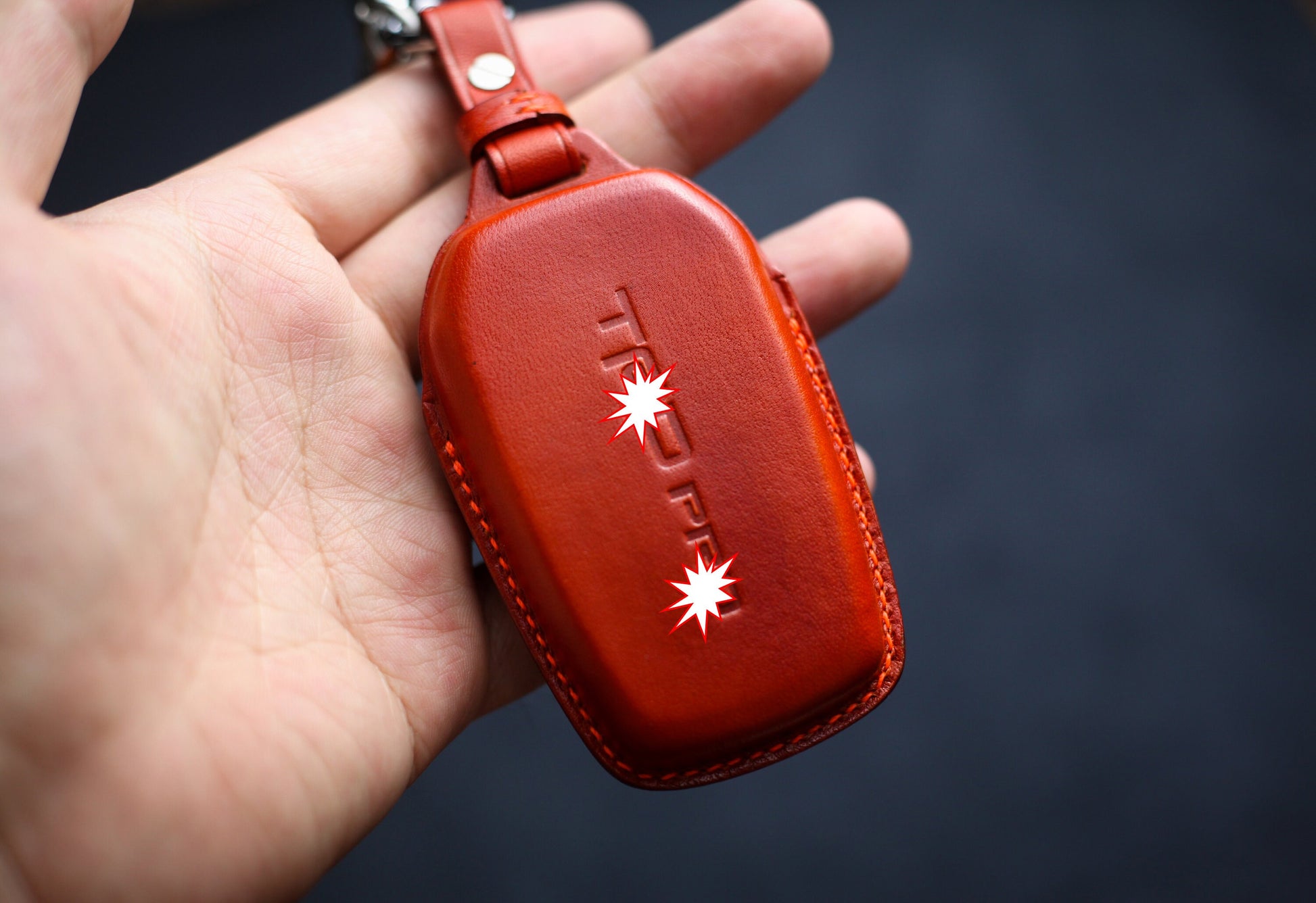 Cover For 2024 RAV4 Venza Sequoia Key Fob Case Leather 2022 2023 RAV 4 Venza bZ4X Hybrid Keychain Keyless Remote Holder Tundra Accessories