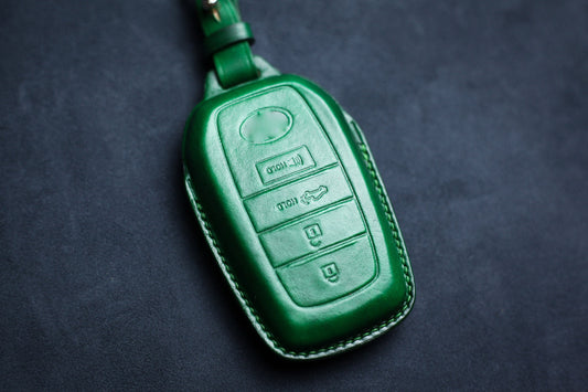 Key Cover For 2021 2022 2023 Venza Tundra SR5 TRD Pro Sequoia SR5 Fob Case Leather Toyotas Truck Keyless Remote Holder Tundra Accessories