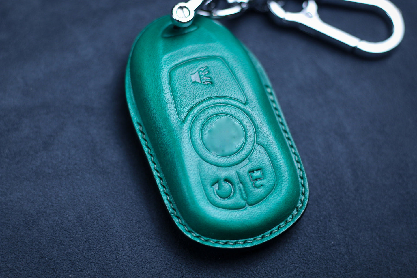 Leather Key Cover For Envision Essence Verano Encore GS GX New Lacrosse Opel Astra Key Fob Case Remote Holder Accessories