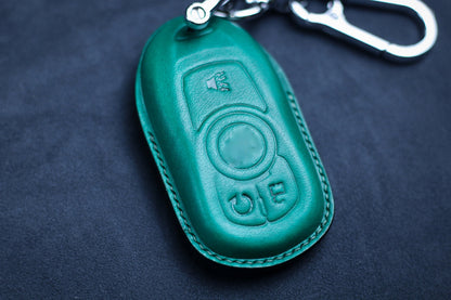 Leather Key Cover For Envision Essence Verano Encore GS GX New Lacrosse Opel Astra Key Fob Case Remote Holder Accessories