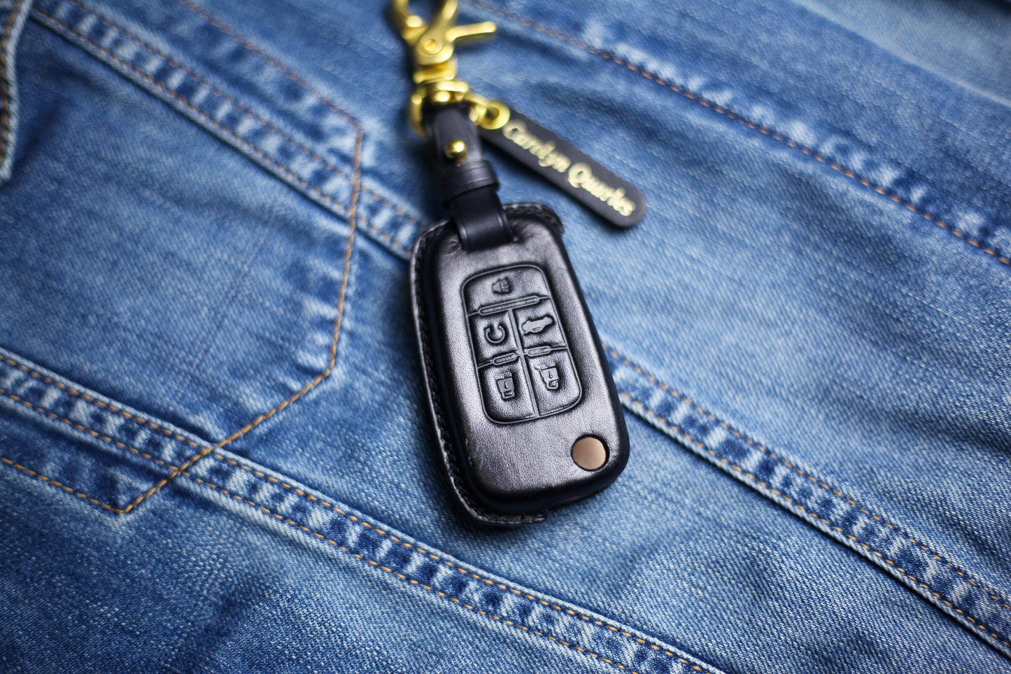 Leather Key Cover For Envision Essence Verano Encore GS GX New Lacrosse Opel Astra Key Fob Case Remote Holder Accessories