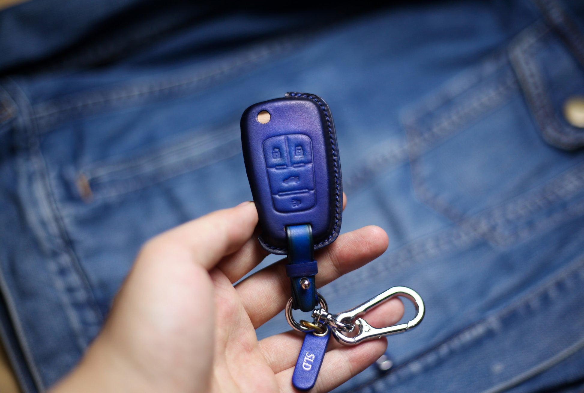 Leather Key Cover For Envision Essence Verano Encore GS GX New Lacrosse Opel Astra Key Fob Case Remote Holder Accessories