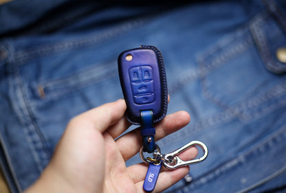 Leather Key Cover For Envision Essence Verano Encore GS GX New Lacrosse Opel Astra Key Fob Case Remote Holder Accessories