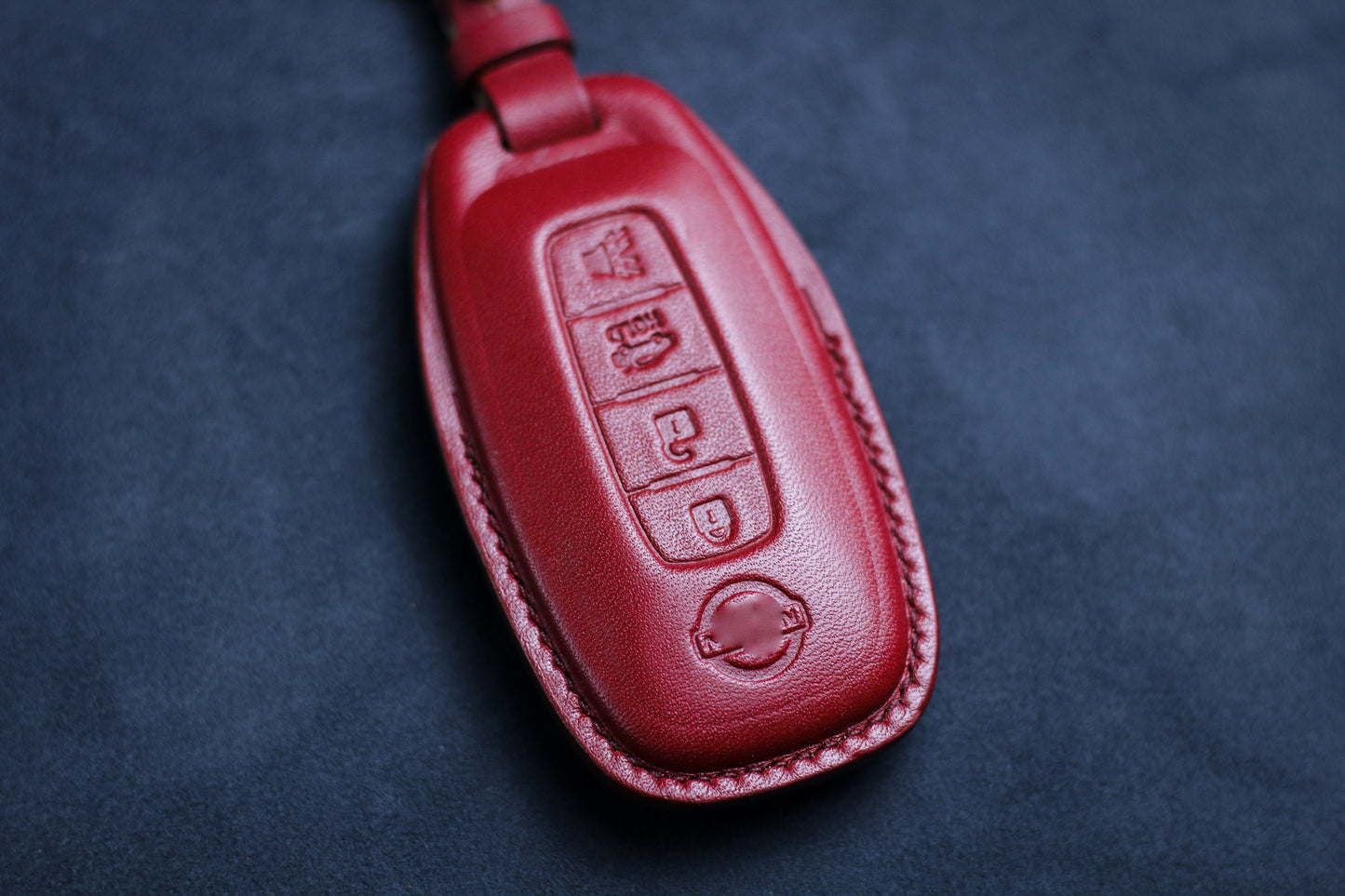 3 4 5 Button Nissaan 2023 Key Cover Leather Fob Case Pathfinder Qashaqai Rogue Altima 2023 Remote Holder For Infiniiti 2022 Niissan Keychain