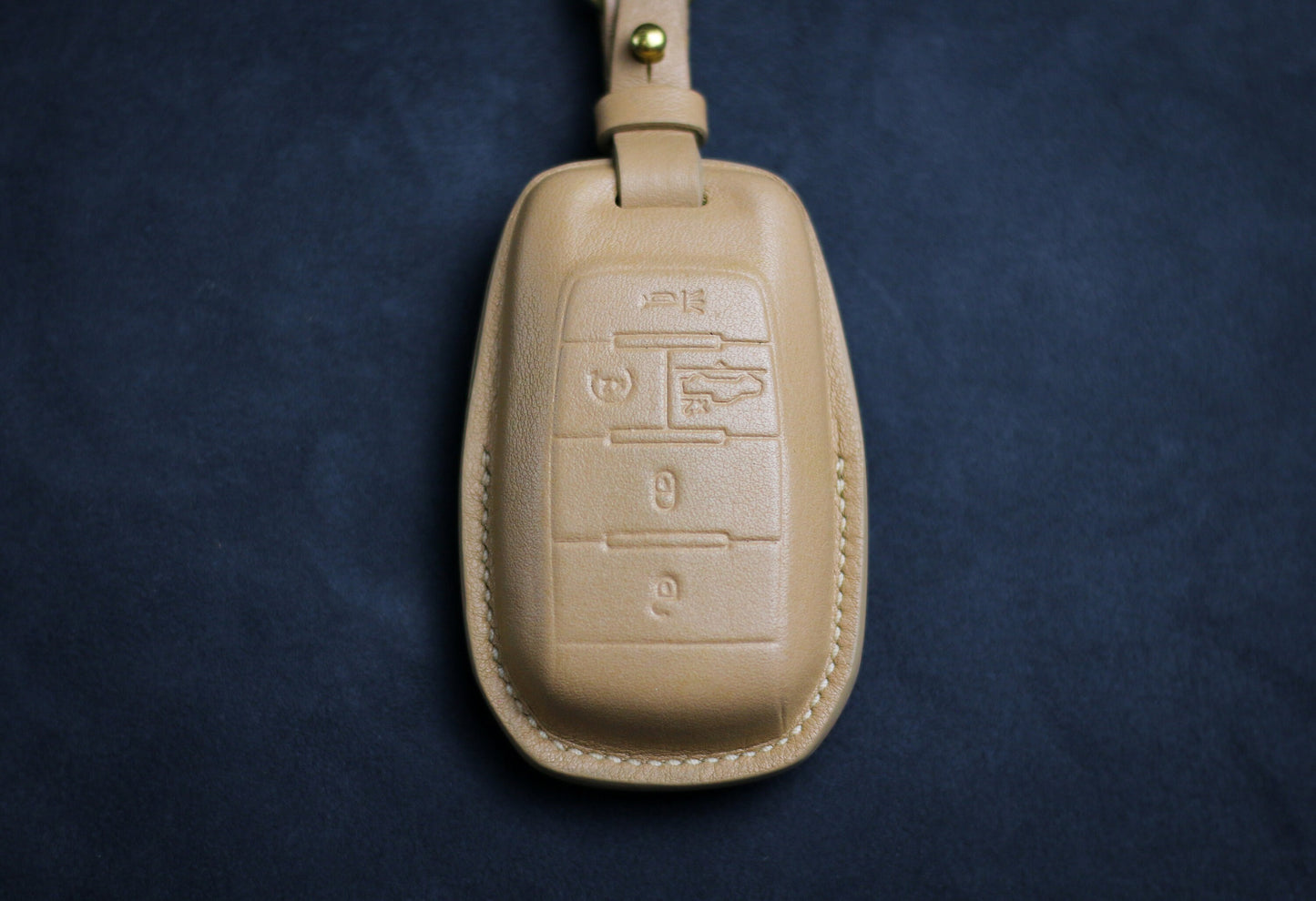 Leather Key Cover for Ramm Longhorn Dodgee 1500 2500 3500 4500 5500 Ramm Goat Limited Longhorn Chassis Cab Trx Remote Holder 2021 2022 2023