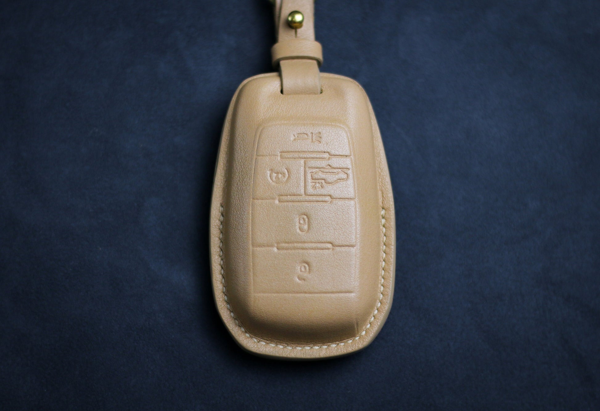 Leather Key Cover for Ramm Longhorn Dodgee 1500 2500 3500 4500 5500 Ramm Goat Limited Longhorn Chassis Cab Trx Remote Holder 2021 2022 2023