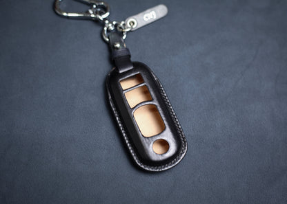 Key Fob Leather Case Mazdaa Key Fob Cover Holder Mazdaa 2 3 5 6 Axela Atenza CX5 CX7 CX9 CX8 CX30 Speed Miata MX5 Remote Mazdaa Accessories