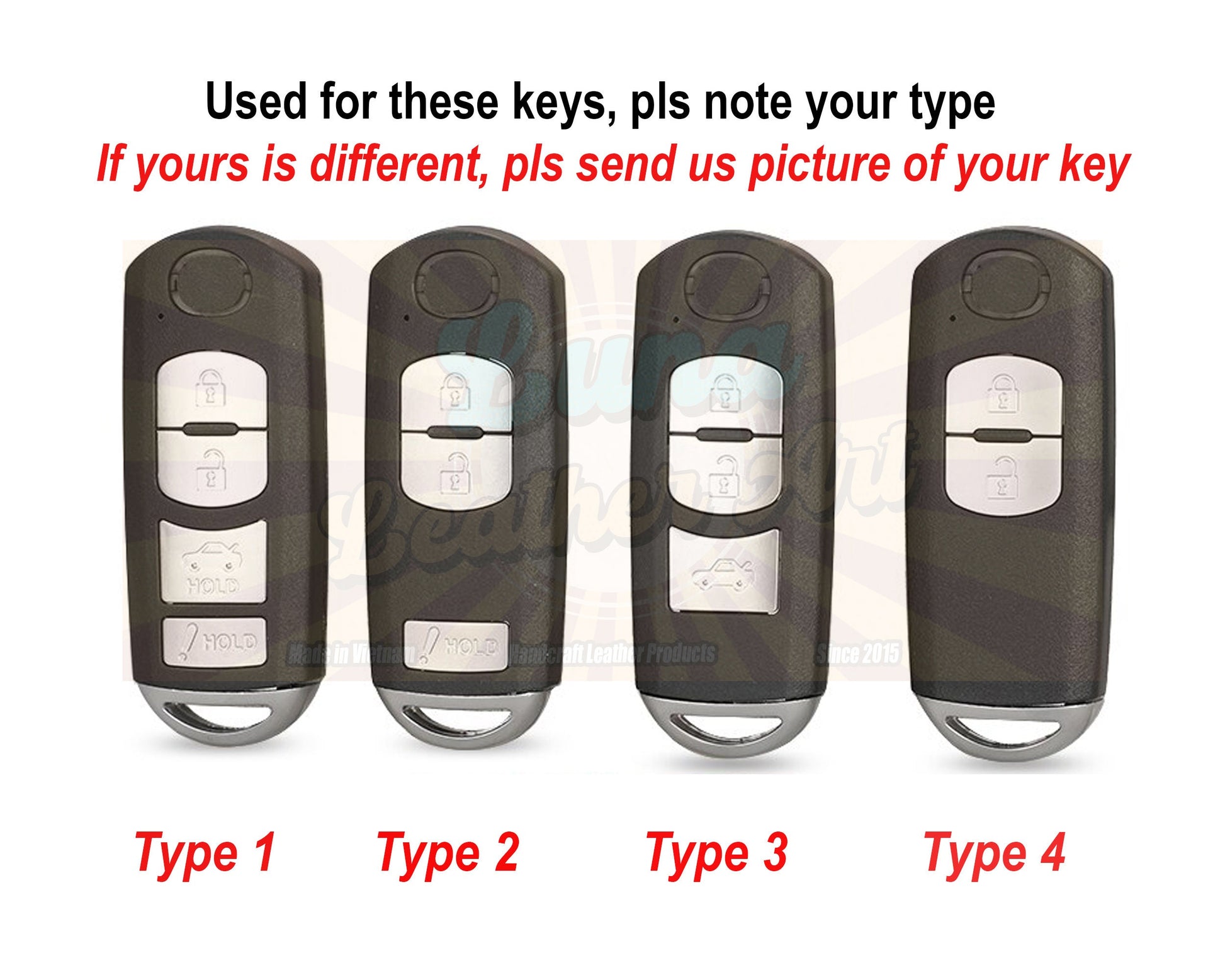 Key Fob Leather Case Mazdaa Key Fob Cover Holder Mazdaa 2 3 5 6 Axela Atenza CX5 CX7 CX9 CX8 CX30 Speed Miata MX5 Remote Mazdaa Accessories