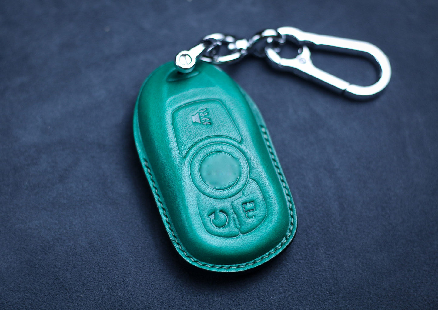 Leather Key Cover For Envision Essence Verano Encore GS GX New Lacrosse Opel Astra Key Fob Case Remote Holder Accessories