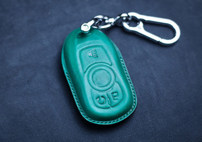 Leather Key Cover For Envision Essence Verano Encore GS GX New Lacrosse Opel Astra Key Fob Case Remote Holder Accessories