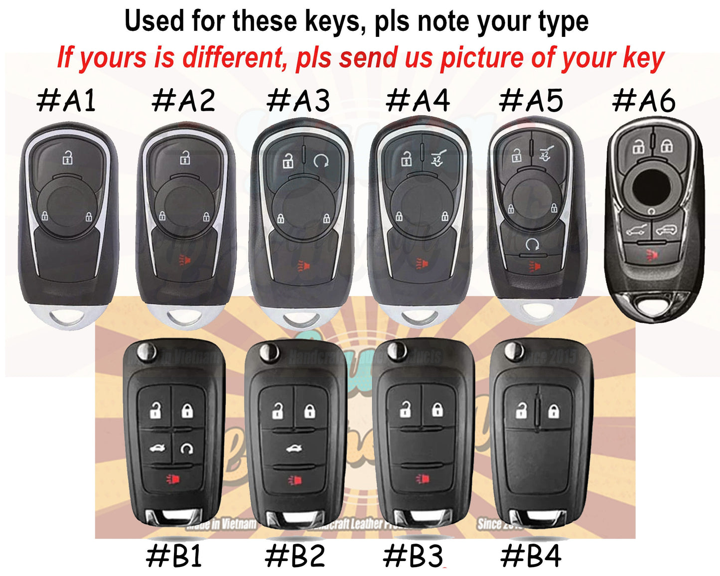 Leather Key Cover For Envision Essence Verano Encore GS GX New Lacrosse Opel Astra Key Fob Case Remote Holder Accessories