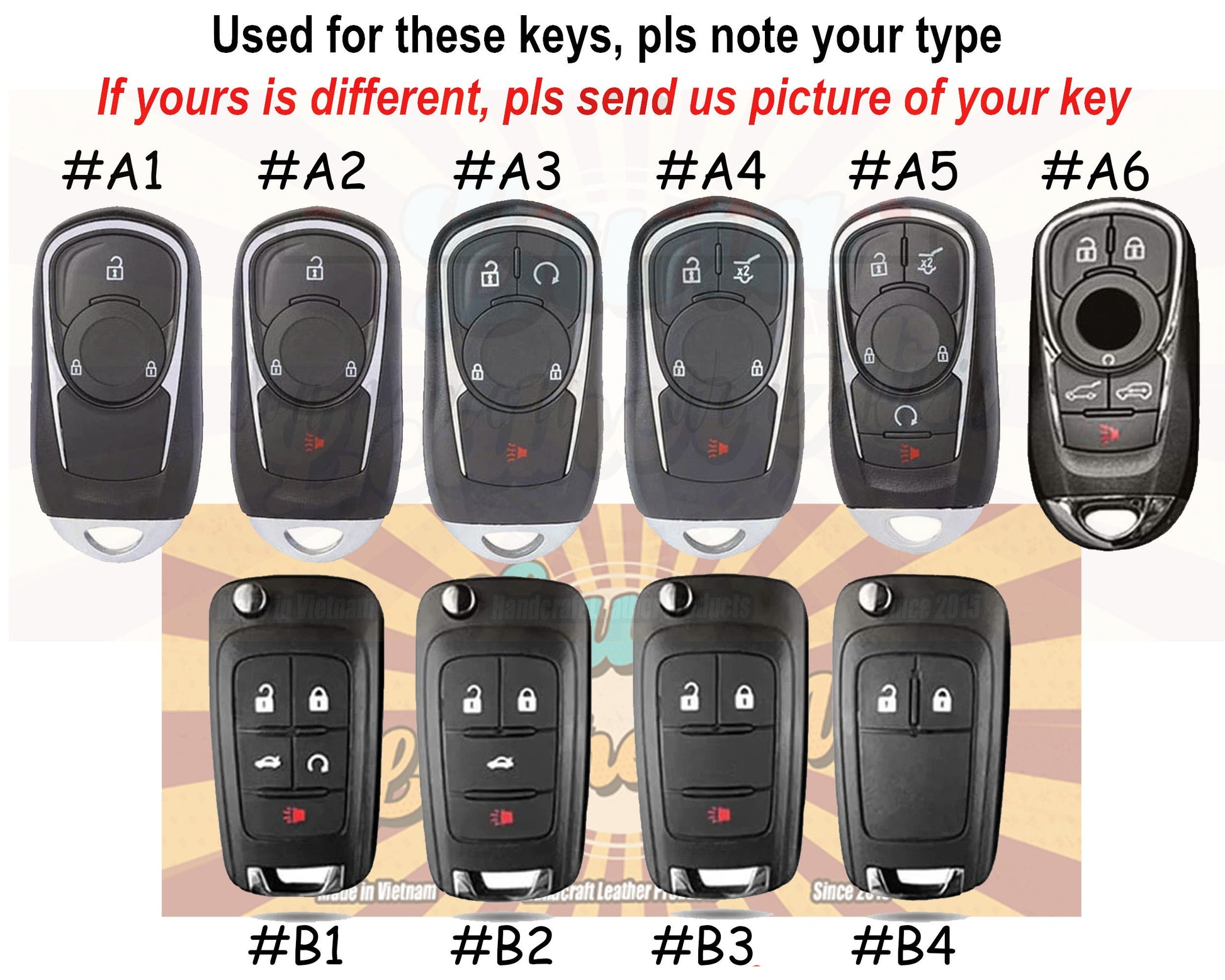 Leather Key Cover For Envision Essence Verano Encore GS GX New Lacrosse Opel Astra Key Fob Case Remote Holder Accessories