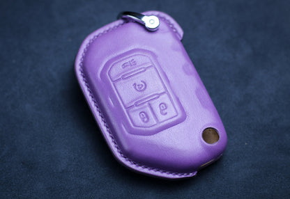 Cover For 2019 2020 Renegade Flip Key Wrangler Gladiator Rubicon Remote Case Fiatt 500X Dodgee Grand Cherokee Ramm Wagoneer Accessories