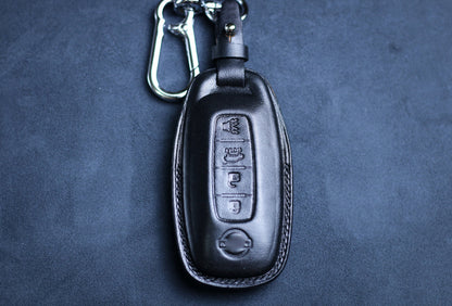 Cute Cover For Nissann 2023 pathfinder rogue Titan Xtrail Ariya Kicks Juke key fob case cover Accessories Leather Nissann Remote Case