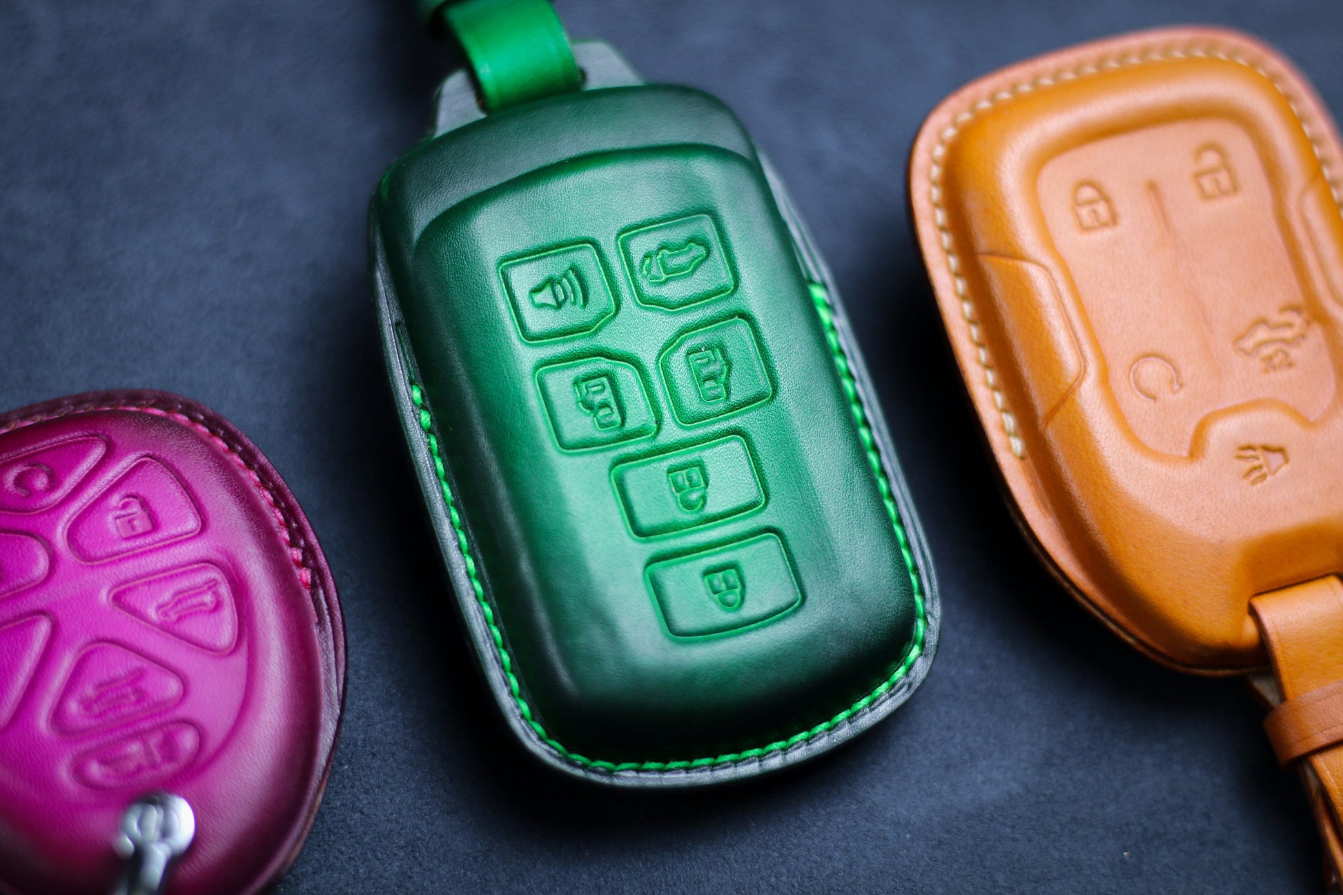 2023 2022 2015 2016 Sienna Key Fob Cover Case Leather 6 Buttons Key Sienna 2017 2018 2019 2020 Remote Holder Sienna Accessories