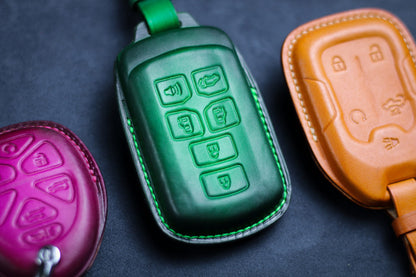 2023 2022 2015 2016 Sienna Key Fob Cover Case Leather 6 Buttons Key Sienna 2017 2018 2019 2020 Remote Holder Sienna Accessories