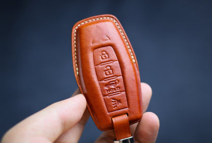 Key Cover For 2023 Outlander Phev Pajero Montero Sport Eclipse Cross Fob Case Mirage G4 Leather Triton Outlander Sport Remote Accessories