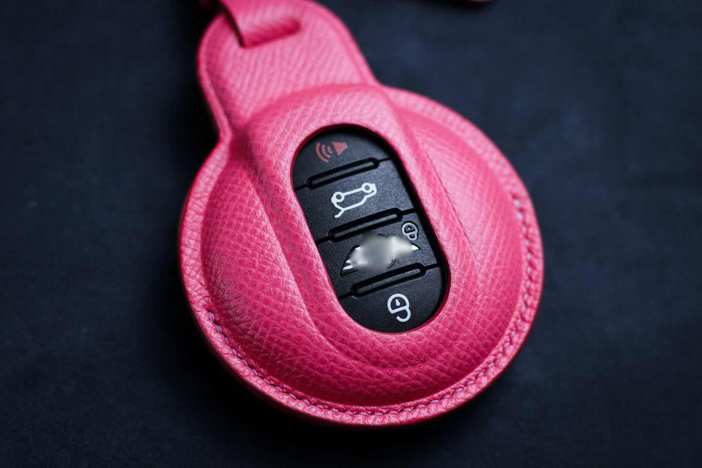 Key Cover For 2022 2023 Mini F R S Key Fob Clubman 2021 Hardtop Countryman Case Leather Keyless Remote Holder Mini F54 F55 F56 Accessories