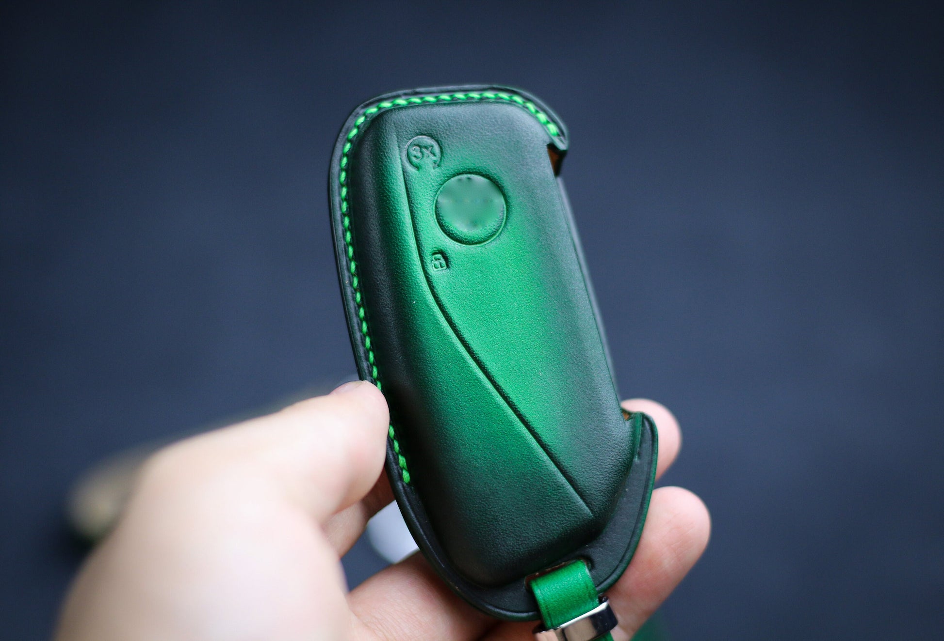 Leather Cover For 2023 B-M-W 5 7 Series Smart Key Leather Case Holster B.M.W ix x7 i7 2023 2024 Remote Case 3x Button B.m.w Accessories