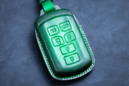 2023 2022 2015 2016 Sienna Key Fob Cover Case Leather 6 Buttons Key Sienna 2017 2018 2019 2020 Remote Holder Sienna Accessories