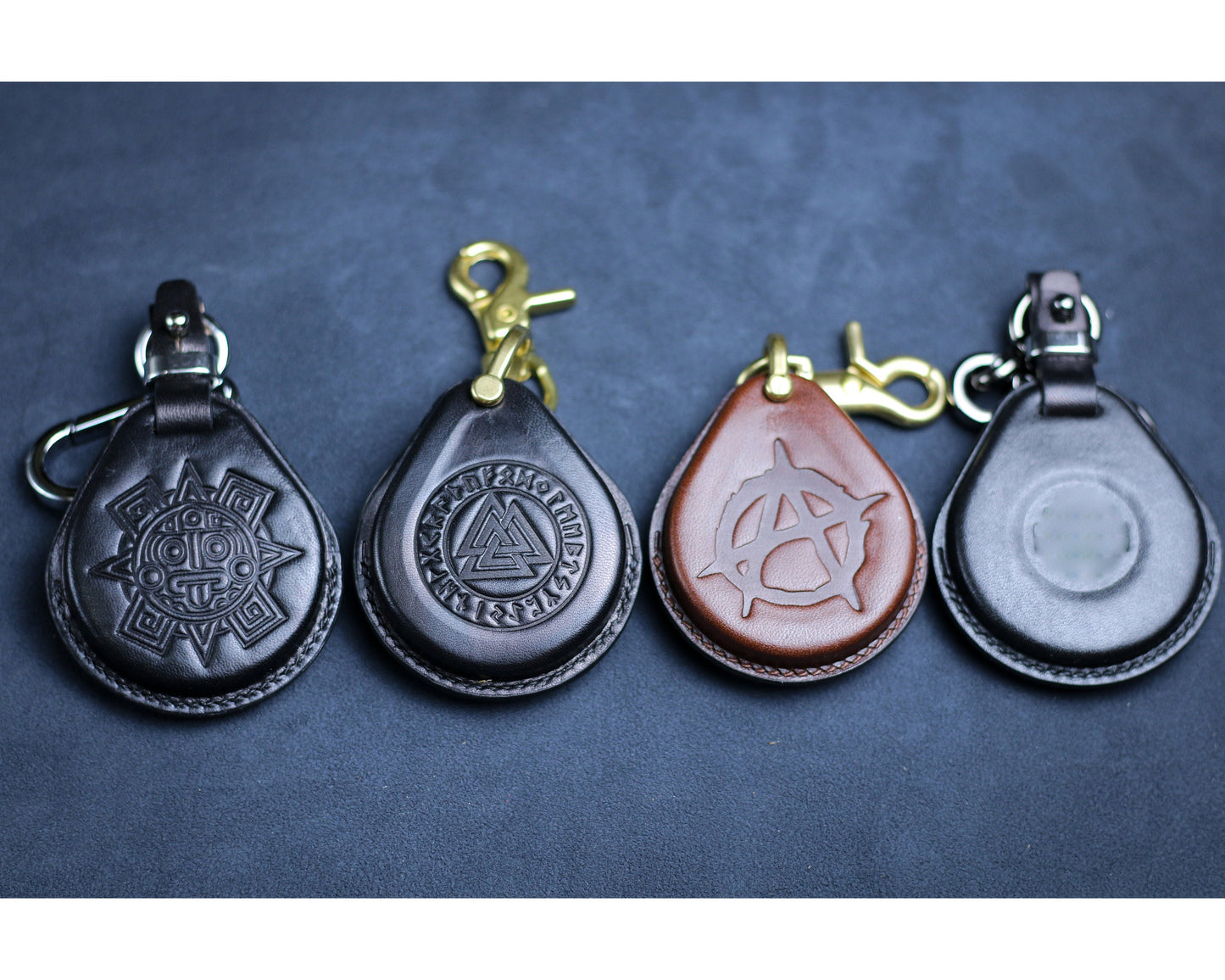 Harley Key Fob Cover With Firefighter Emblem Fat Boy 114 Road King 117 Remote Case Fob Skull Viking Emblem 883 X48 1200 Street Glide 2023