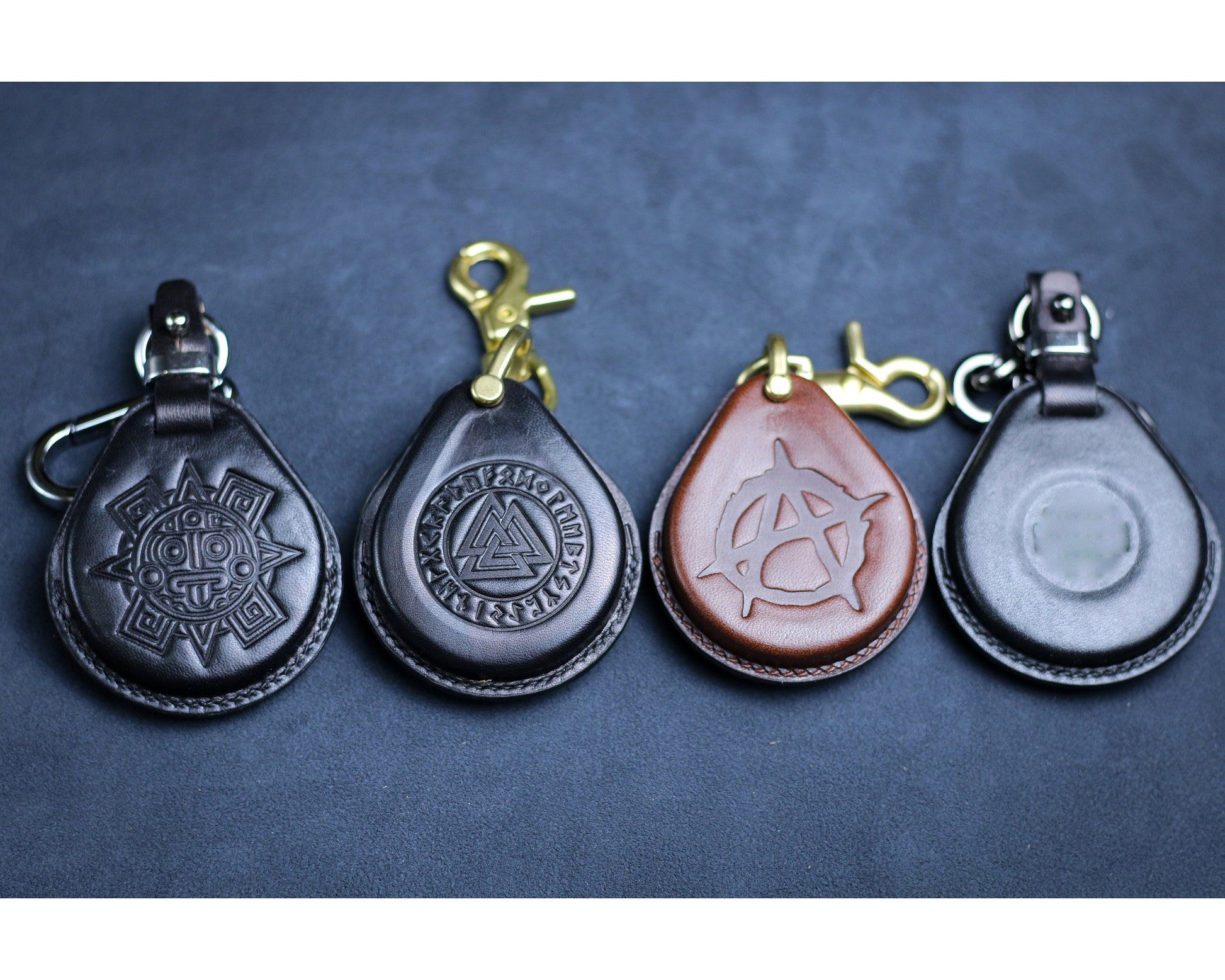 Harley Key Fob Cover With Firefighter Emblem Fat Boy 114 Road King 117 Remote Case Fob Skull Viking Emblem 883 X48 1200 Street Glide 2023