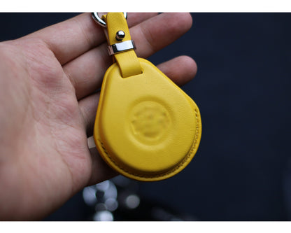 Leather Key Fob Cover fit for Harley Key Case Fat BoyX48 1200 883 Street Glide Harley Leather Fob Cover Case Keychain Leather Gift For Men