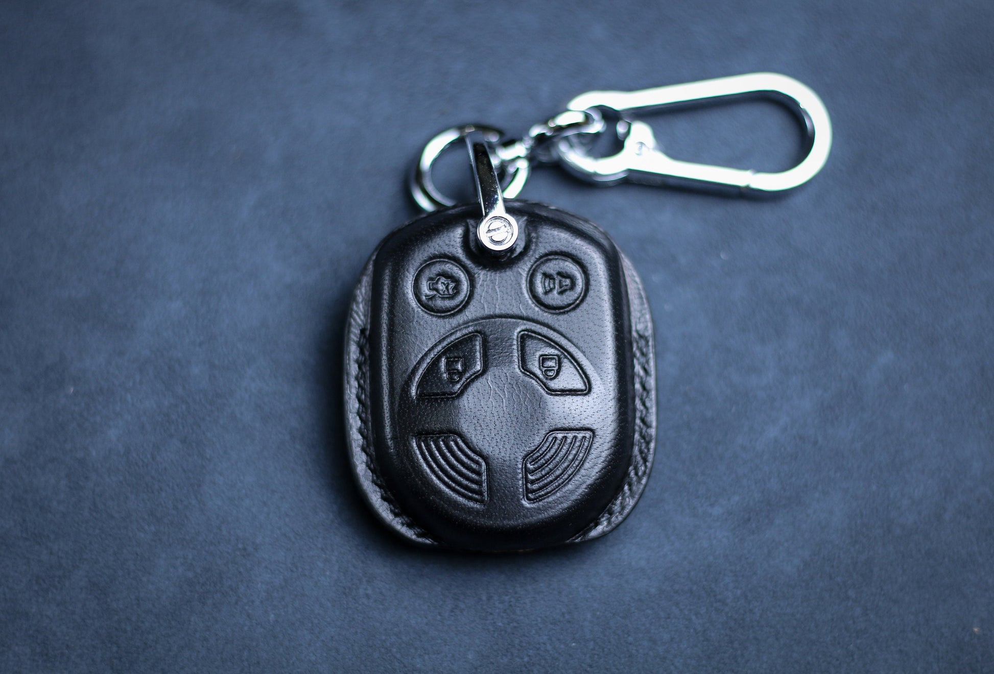 Leather Key Fob Cover Case 2010 Edge 2012 Mustang Plug in Key 2013 2014 Escape Expedition Explorer Flex Fusion Mustang Taurus 2011 Tribute