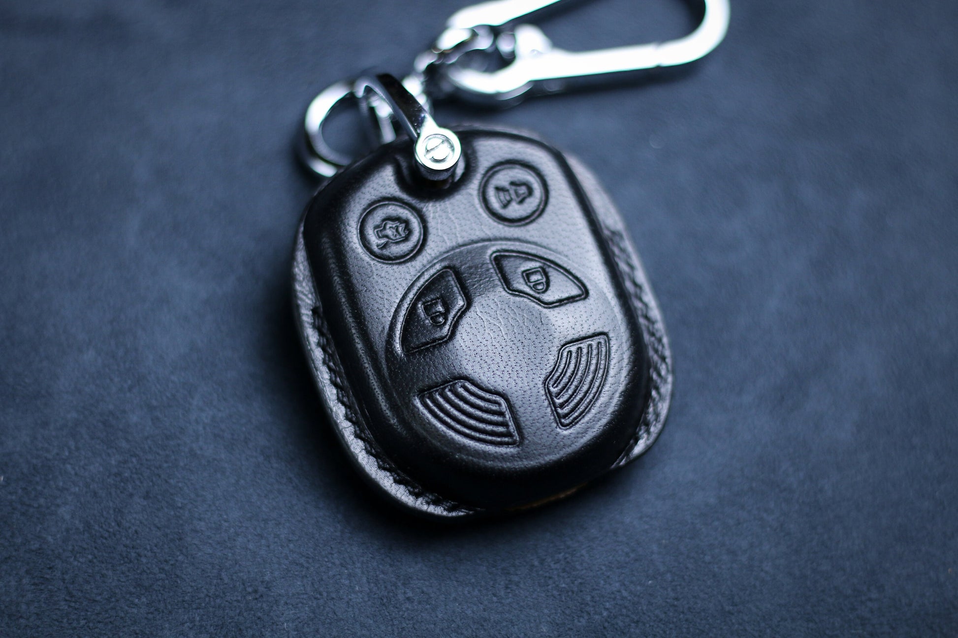 Leather Key Fob Cover For F150 Super Duty Ranger Explorer Expedition edge Mustang F250 2002 F350 Fusion Key Fob Cover Case Remote Holder