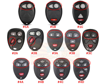 Leather Key Fob Cover for Chevy Colorado 2000 2001 Sierra Canyon H3 Chevy 2002 2003 Venture Case Protector for Gm-C Canyon Buickk H3T