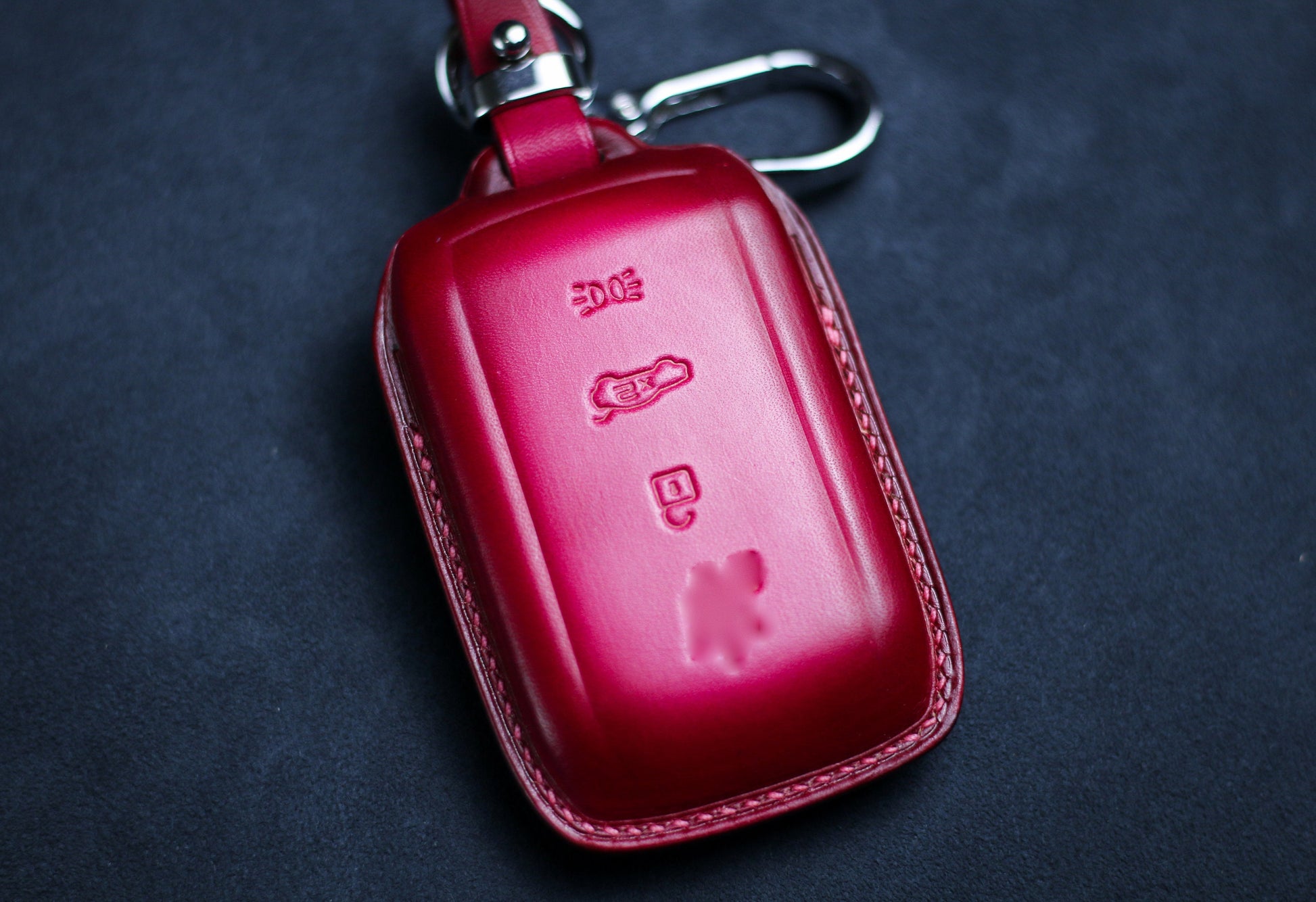 Leather Key Fob Case For 2024 2023 Ghibli Levante President Grecale Granturismo Coolest GranCabrio Key Fob Cover Case Remote Holder Keychain