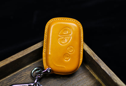 Lexuss Leather Key Fob Cover Case RX350 2023 2024 RX450 ES350 GS300 2019 GS350 GS430 2020 GS450h ISC IS250 IS350 LS460 LS600h CT200h LX570