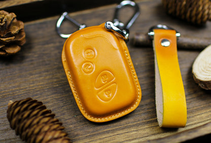 Lexuss Leather Key Fob Cover Case RX350 2023 2024 RX450 ES350 GS300 2019 GS350 GS430 2020 GS450h ISC IS250 IS350 LS460 LS600h CT200h LX570