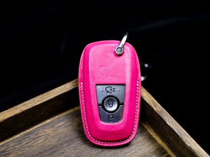 Custom Stamp Logo Bronco Key Fob Covers with Logo 3 4 5 Button Case Keychain 2022-2024 Bronco Sport Smart Remote Keyless Bronco Accessories