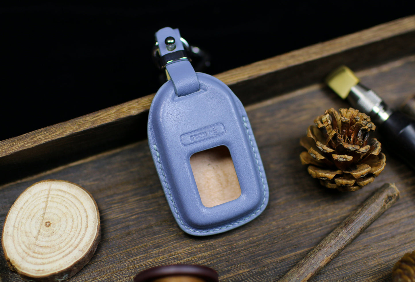 Hondaa Key Fob Cover Leather Case 2024 Accord Ridgeline Civic Vezel 2023 CRV Crider Fit Jade Crad Hrv Insight Pilot Brv Holder Clasp Clip