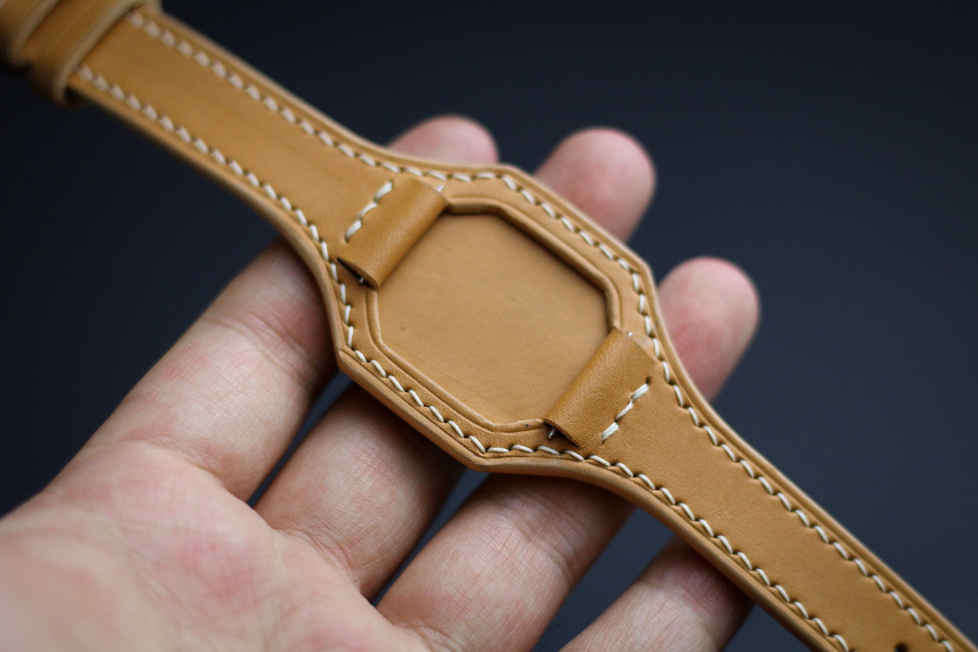 Customized Leather Bund Strap, Bundstraps Watch Band 16mm 18mm 20mm 22mm Watch Band Leather Watch Strap, Apple Cuff Band Watch Band Strap