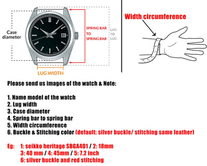 Vintage Tan Brown Leather Bund Strap 20mm, 22mm Bund Watch Band 16mm 24mm Leather Watch Band 18mm Leather Watch Strap Watch Band Cuff Band