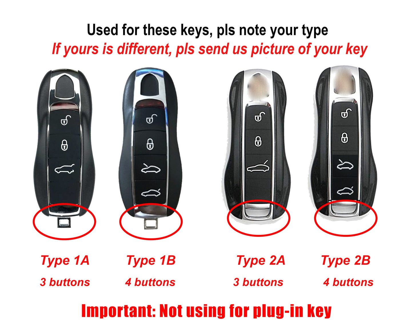 Leather Key Fob Cover Porschee 911 718 Cayenne 2020 Macan 2022 Taycan 2021 Panamera 2023 2024 Keyless Remote Protector Porschee Accessories