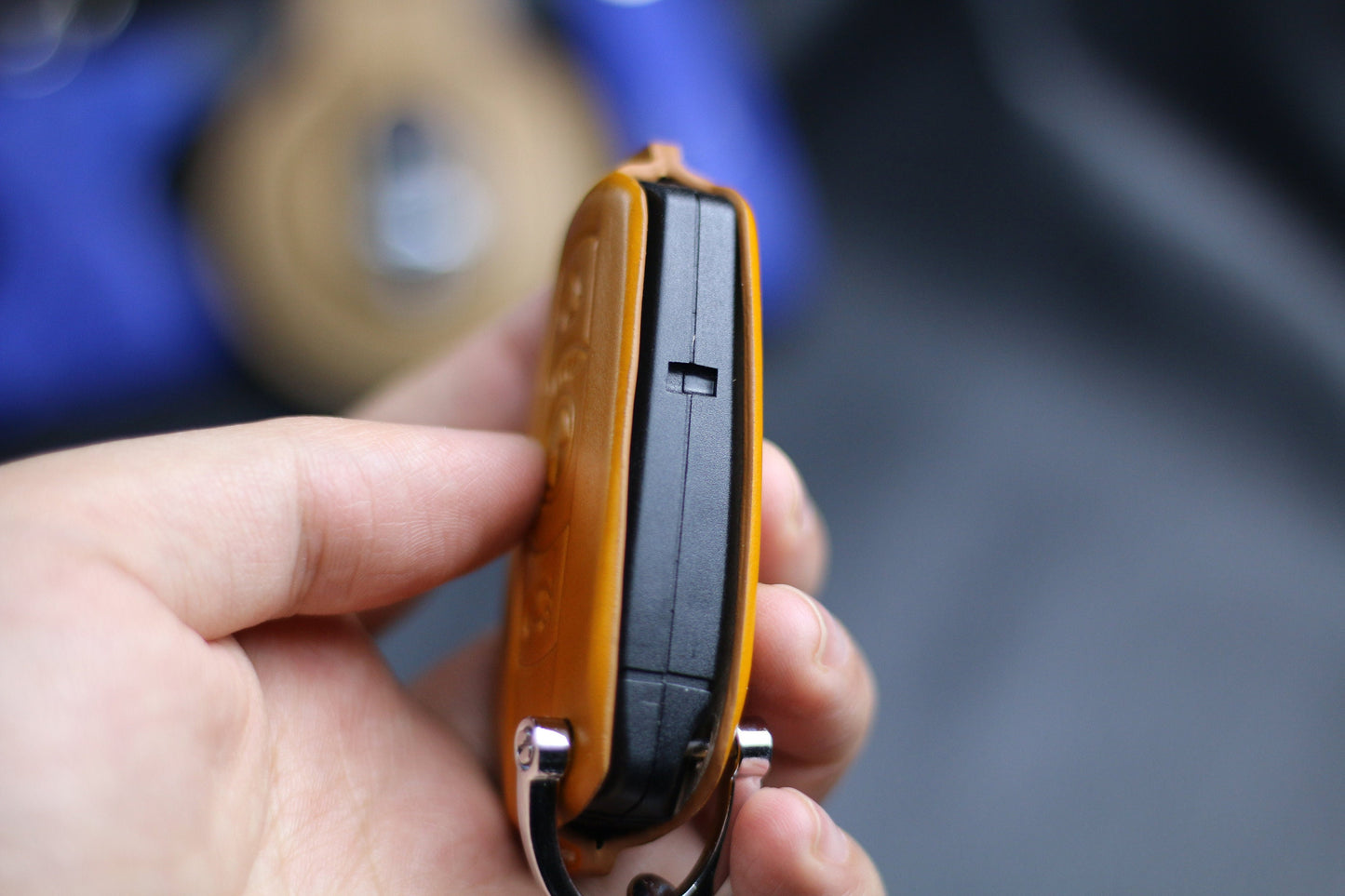 Key Fob Cover For B.m.w 3 5 6 Series E90 E91 E92 E60 E70 E71 E72 E82 E87 E88 E89 Leather Key Fob Case Cover Keychain Keyless Remote Holder