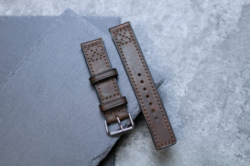 Dark Brown Vegtan Leather Watch Band Strap 24mm 22mm 20mm Brown Vegtan Leather Watch Strap Strap 18mm 16mm 14mm Square Watch Men Women