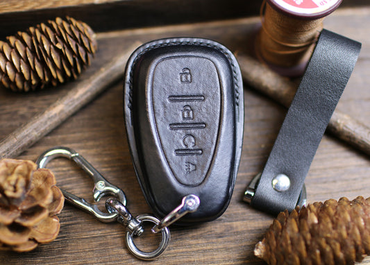 Cover For Chevy Traverse Trailblazer Trax Cruze Volt Bolt Camaro Equinox Malibu Blazer Key fob cover Case Keyless Remote Holder Keychain