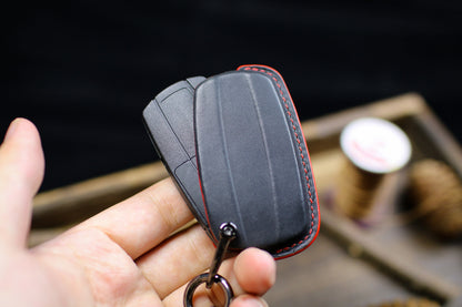 Key Fob Cover For B.m.w Plug in Key X3 X4 X5 X6 X7 Shell 3 5 6 Series E90 E91 E92 E60 E70 E71 E72 E82 E87 E88 E89 Leather Case Remote Holder