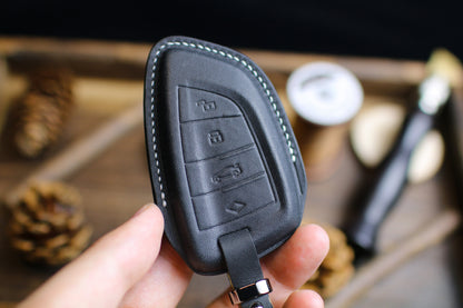 2024 Supra Key Fob Cover For Toyotas GR Supra Key Leather Fob Case A90 GR86 2023 2022 2021 GR Supra A90 Mk4 Mk5 Remote Holder Keychain