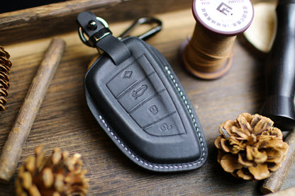 2024 Supra Key Fob Cover For Toyotas GR Supra Key Leather Fob Case A90 GR86 2023 2022 2021 GR Supra A90 Mk4 Mk5 Remote Holder Keychain