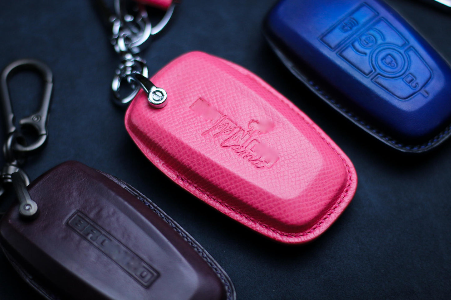 Bronco Babe 2022 2023 Bronco 2024 Key Fob Cover Case Leather 2025 Bronco Sport Sasquatch Bigfoot Keyless Remote Holder Bronco Accessories